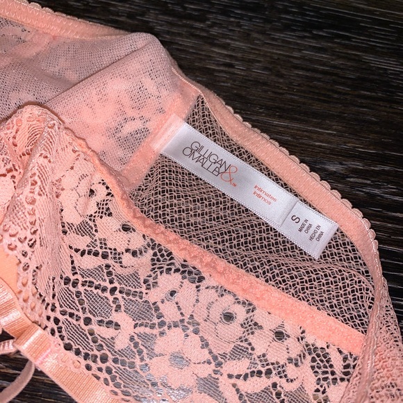 Allover Lace Light Pink Racerback Bralette - Picture 4 of 4